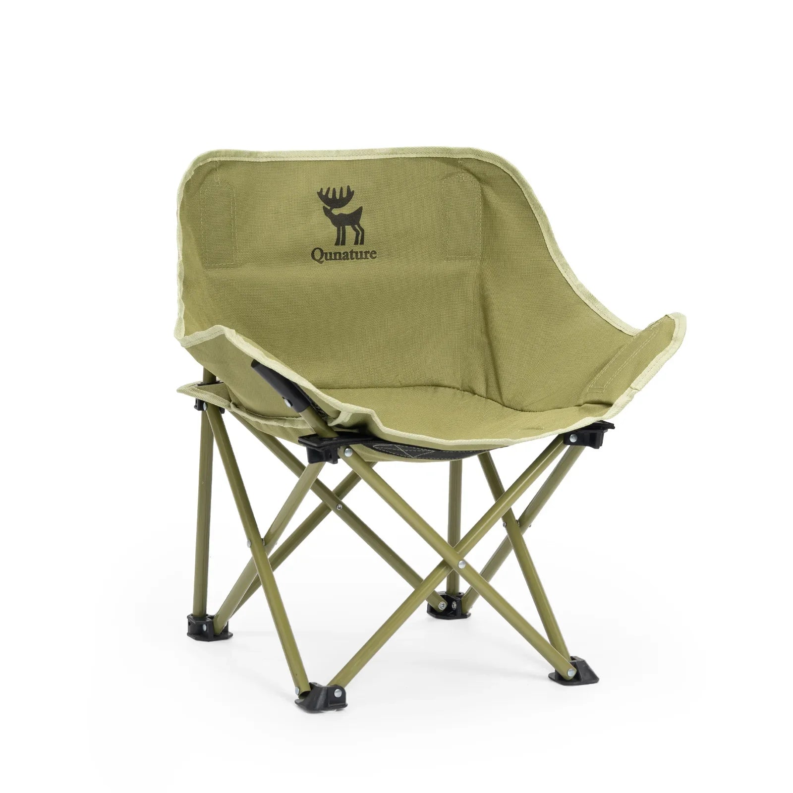 Folding Carbon Steel Camping Chair Adult Kids Sizes