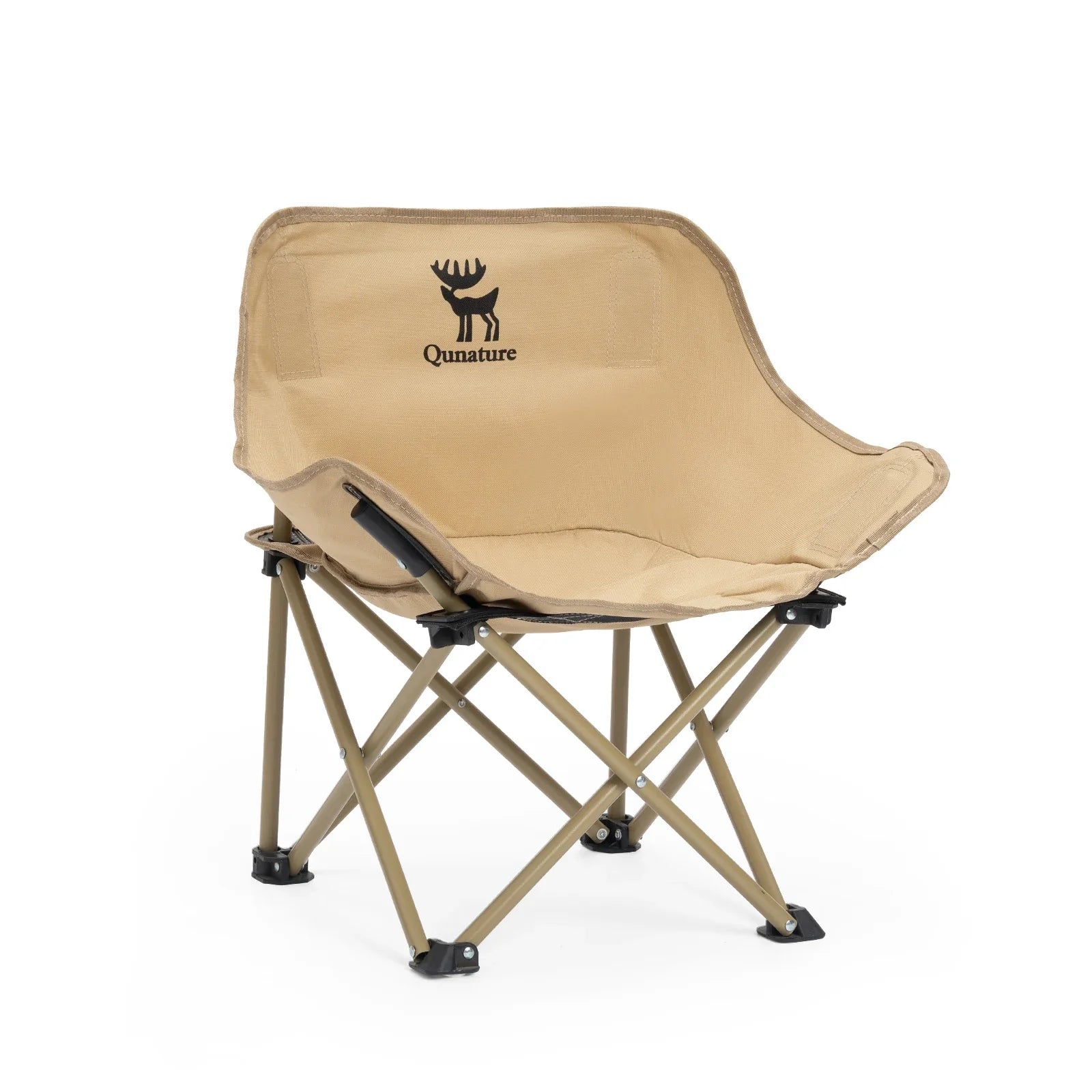 Folding Carbon Steel Camping Chair Adult Kids Sizes