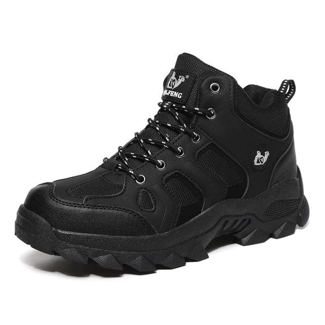 Men's Warm Fur Winter Hiking Boots
