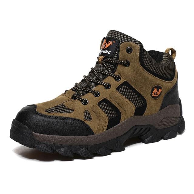 Men's Warm Fur Winter Hiking Boots