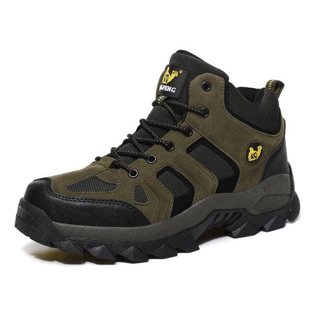 Men's Warm Fur Winter Hiking Boots