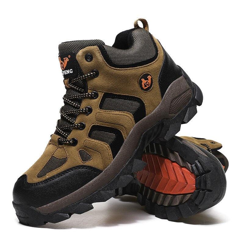 Men's Warm Fur Winter Hiking Boots