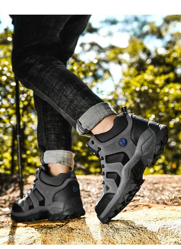 Men's Warm Fur Winter Hiking Boots