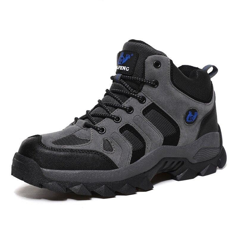 Men's Warm Fur Winter Hiking Boots