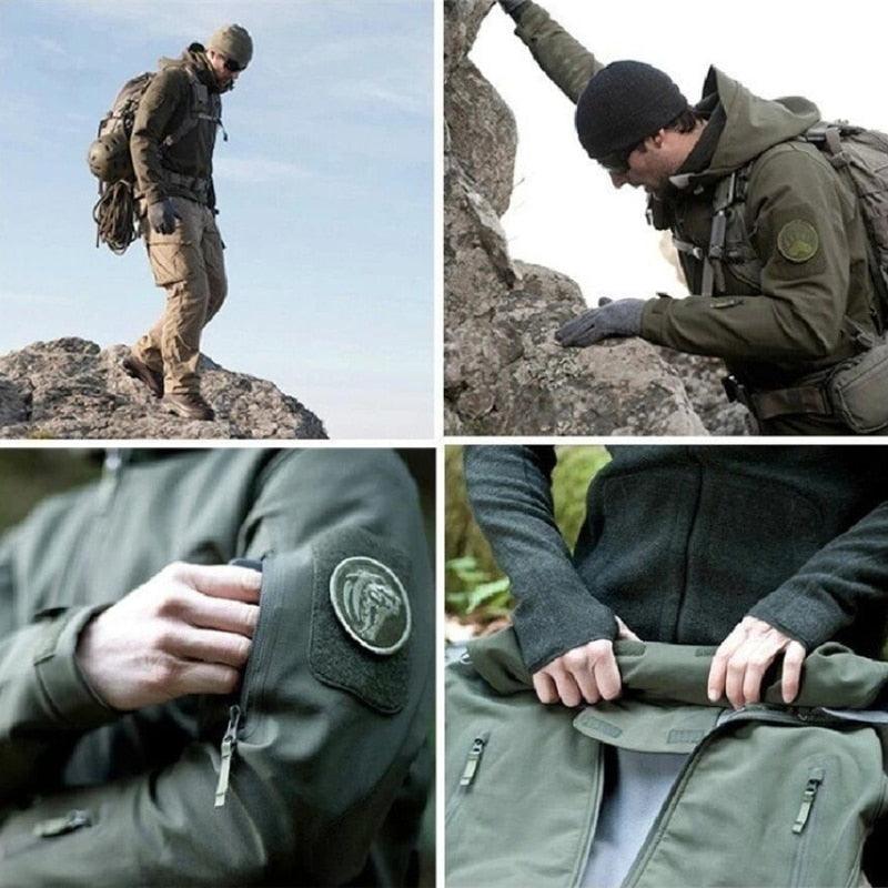 Men's Camouflage Waterproof Tactical Jacket